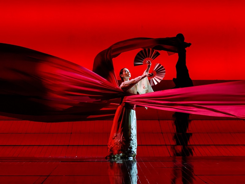 Scene from Madam Butterfly