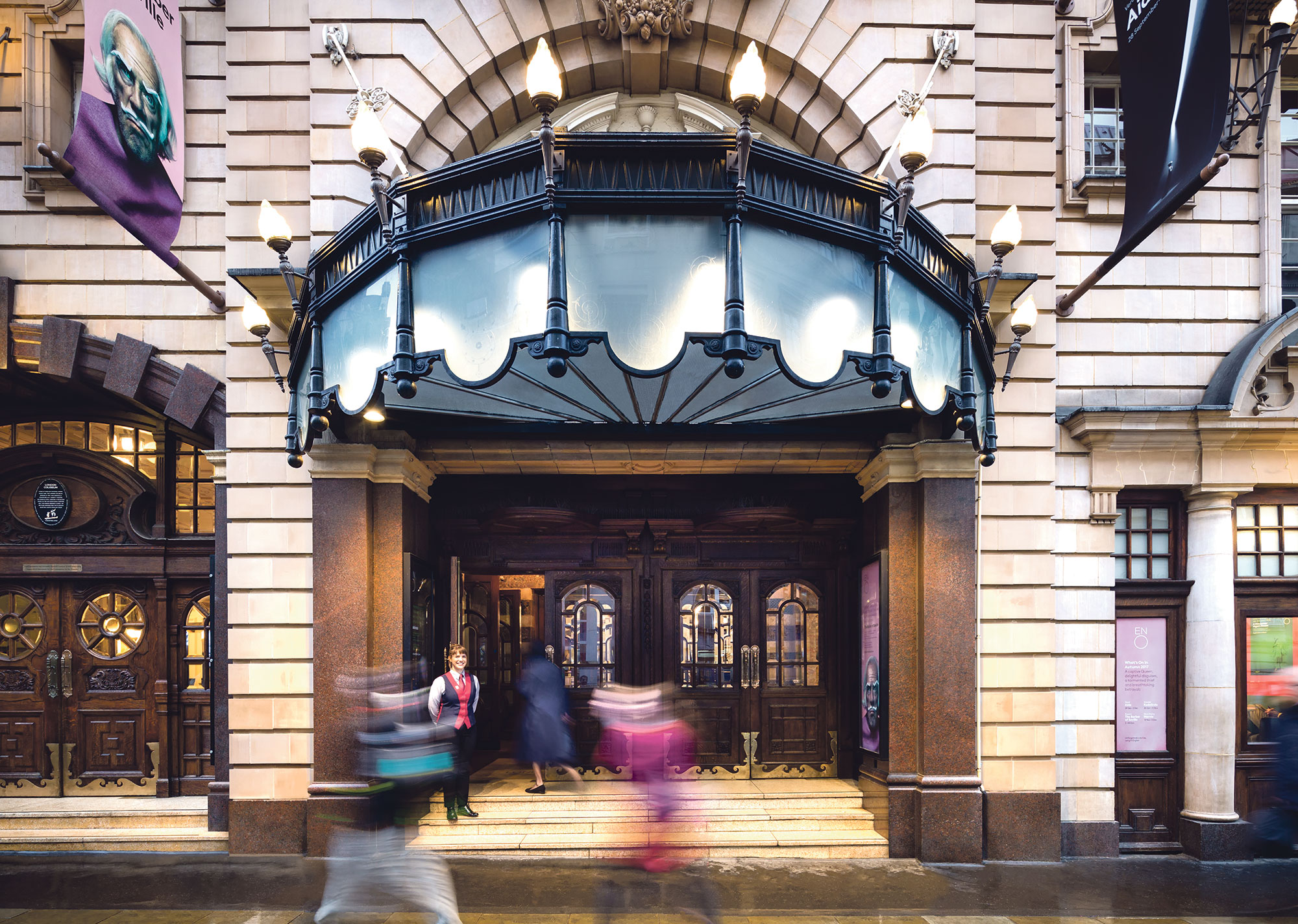 London Coliseum front door