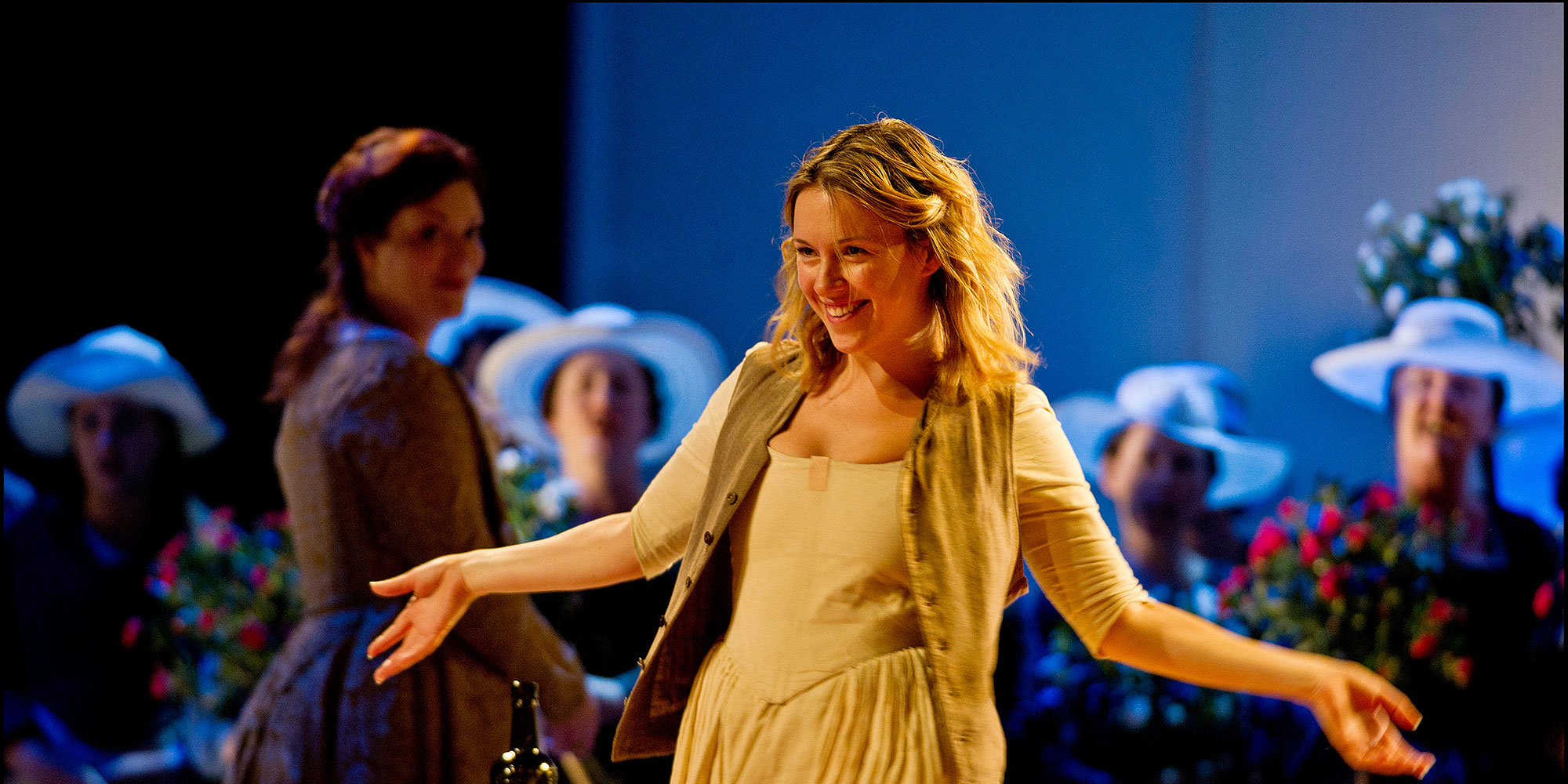 Watch Mary Bevan sing Susanna's Aria (Deh vieni, non tardar) from Mozart's opera The Marriage of Figaro performed with the Orchestra of ENO