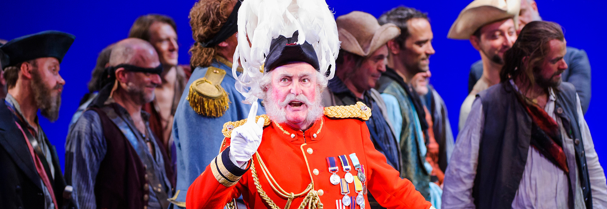 ENO's The Pirates of Penzance - Andrew Shore as The Major General. Photo by Tristram Kenton