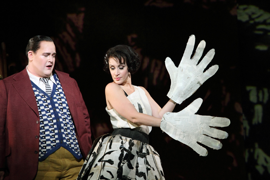 In Berg's Lulu in ENO's 2016/17 season: Nicky Spence and Brenda Rae (c) Catherine Ashmore