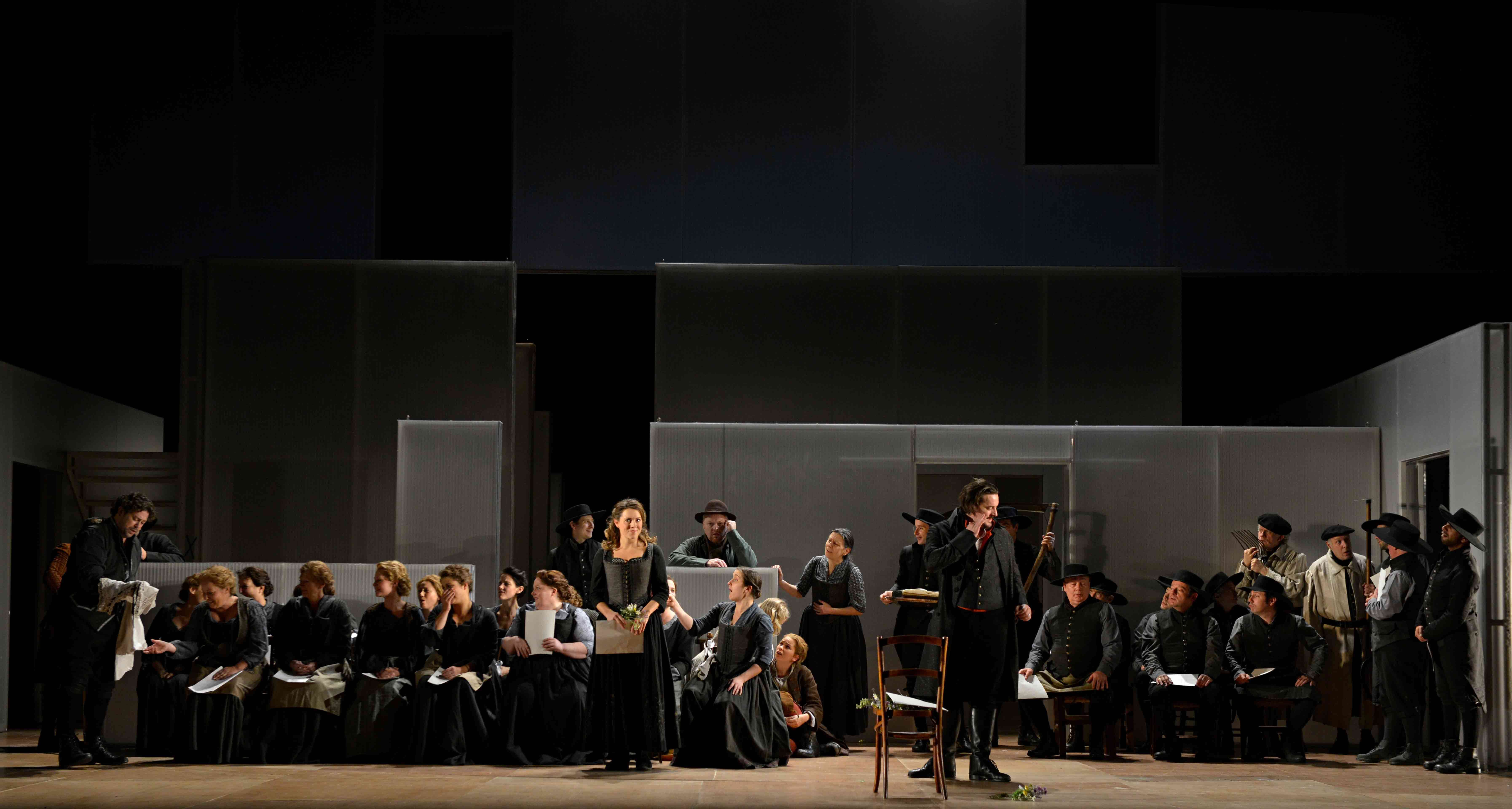 The Marriage of Figaro 2017: The Cast. Directed by Fiona Shaw (c) Robbie Jack