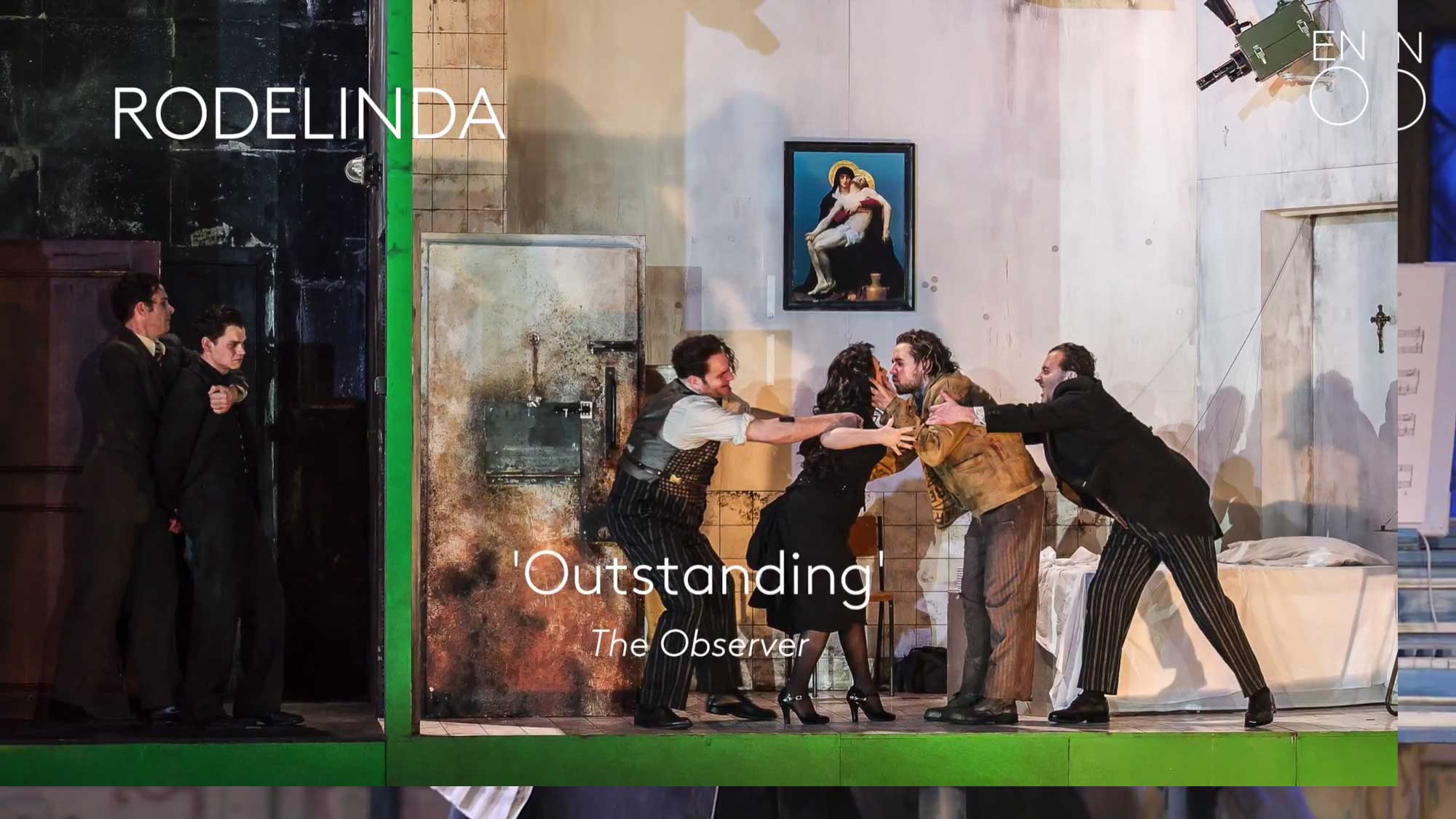 Screenshot from ENO's House of Handel film