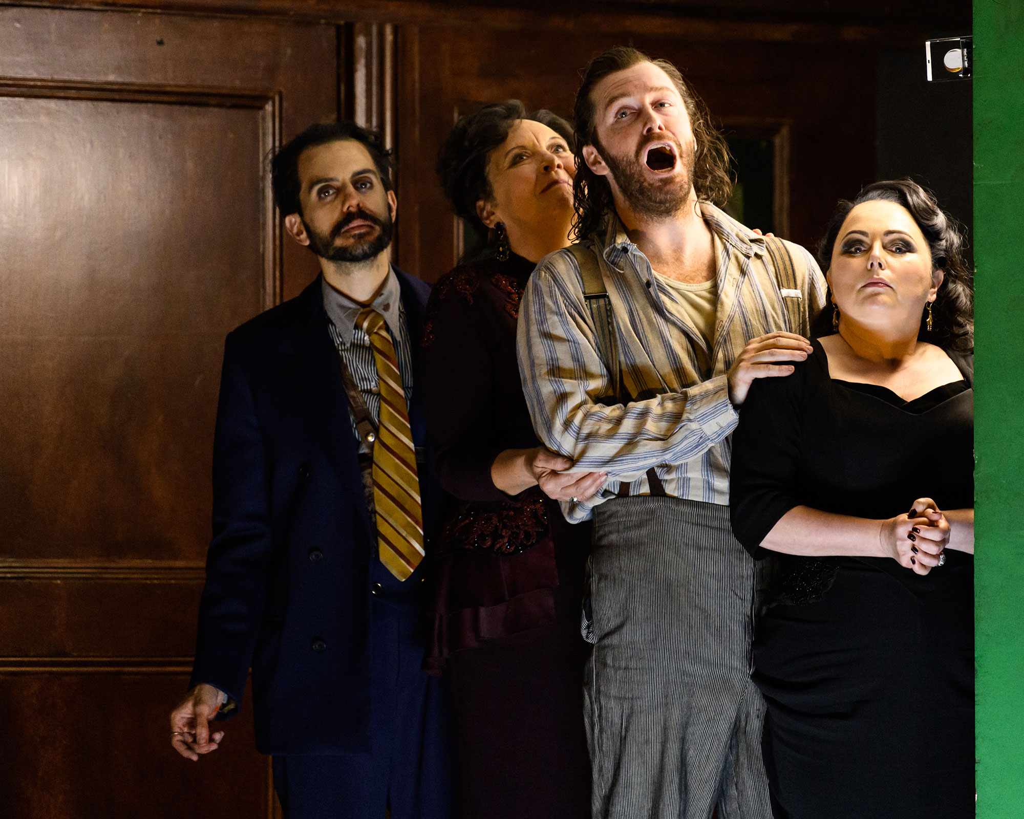 ENO Rodelinda Juan Sancho, Susan Bickley, Tim Mead, Rebecca Evans (c) Jane Hobson