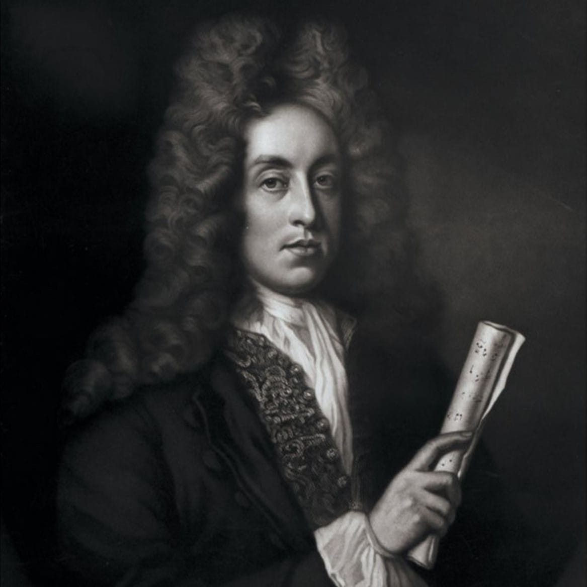 Drawing of Henry Purcell