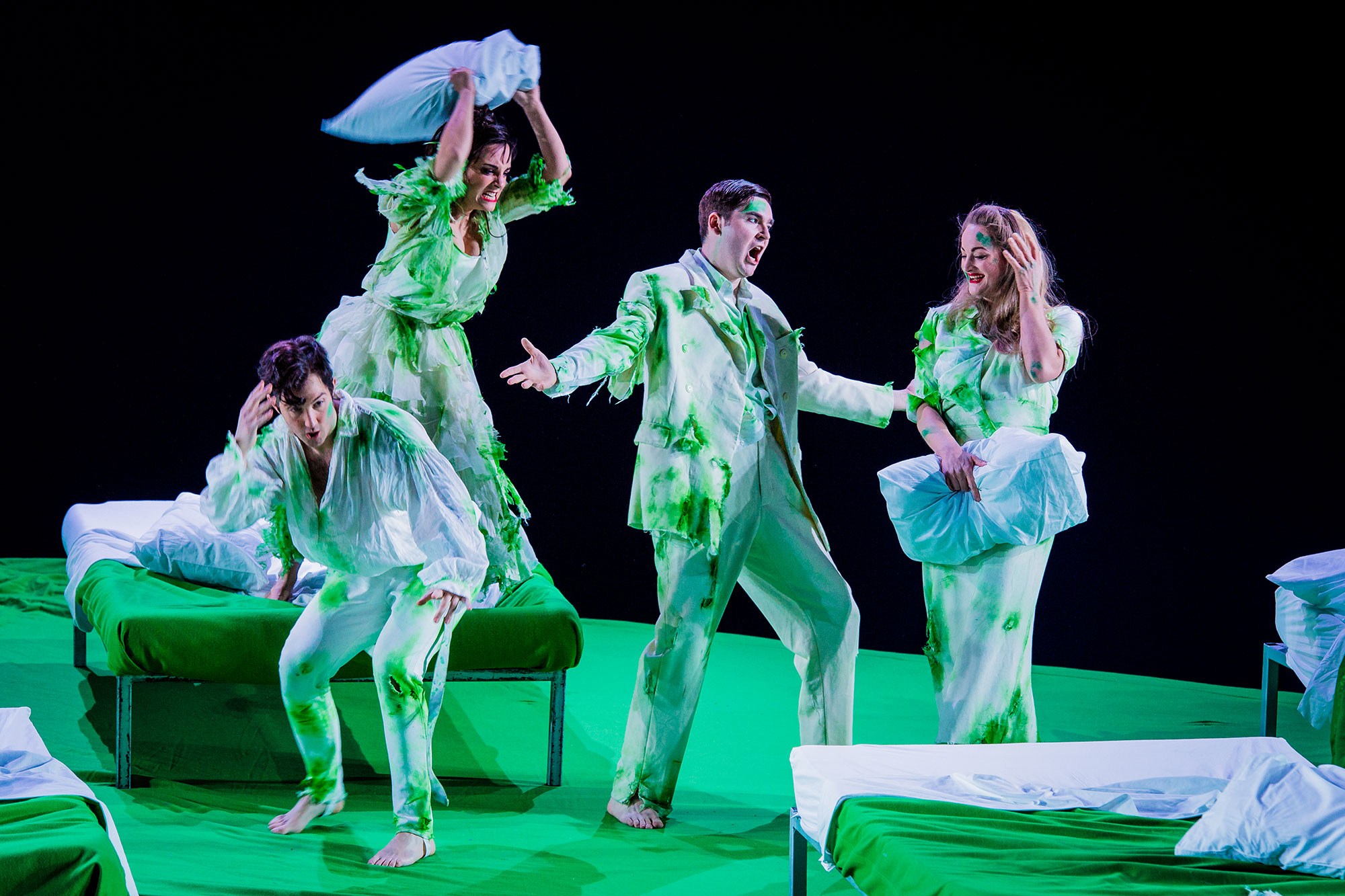 ENO A Midsummer Night's Dream David Webb Clare Presland Matthew Durkan Eleanor Dennis