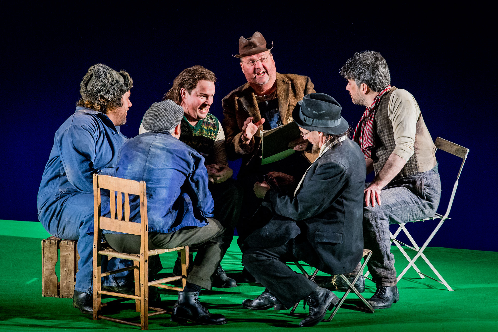 ENO A Midsummer Night's Dream Jonathan Lemalu Robert Murray Timothy Robinson Graeme Danby Simon Butteriss Joshua Bloom