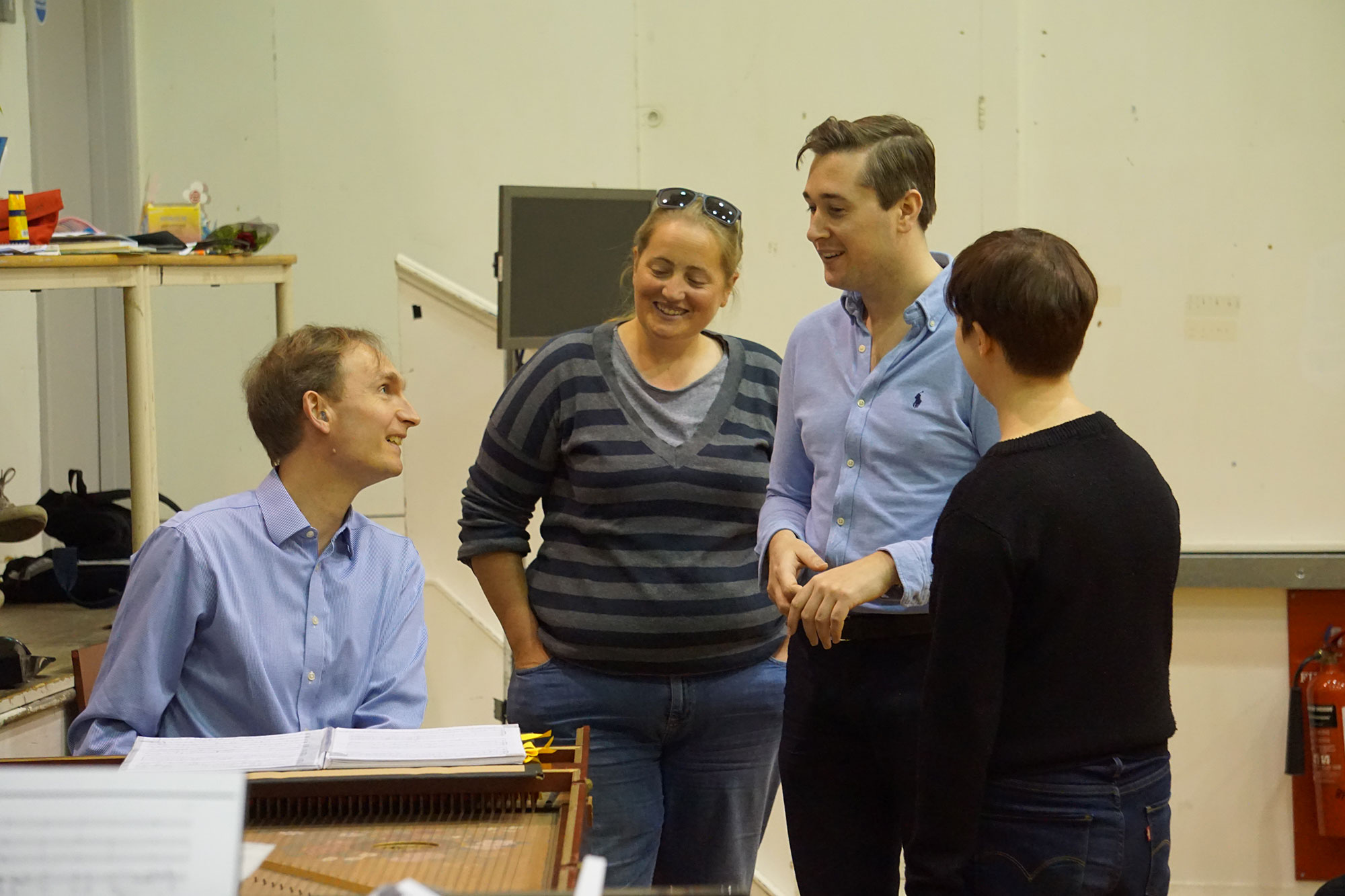 ENO Studio Live: Acis and Galatea - Nicholas Ansdell-Evans with Rosie Davis, Bradley Smith and Director Sarah Tipple
