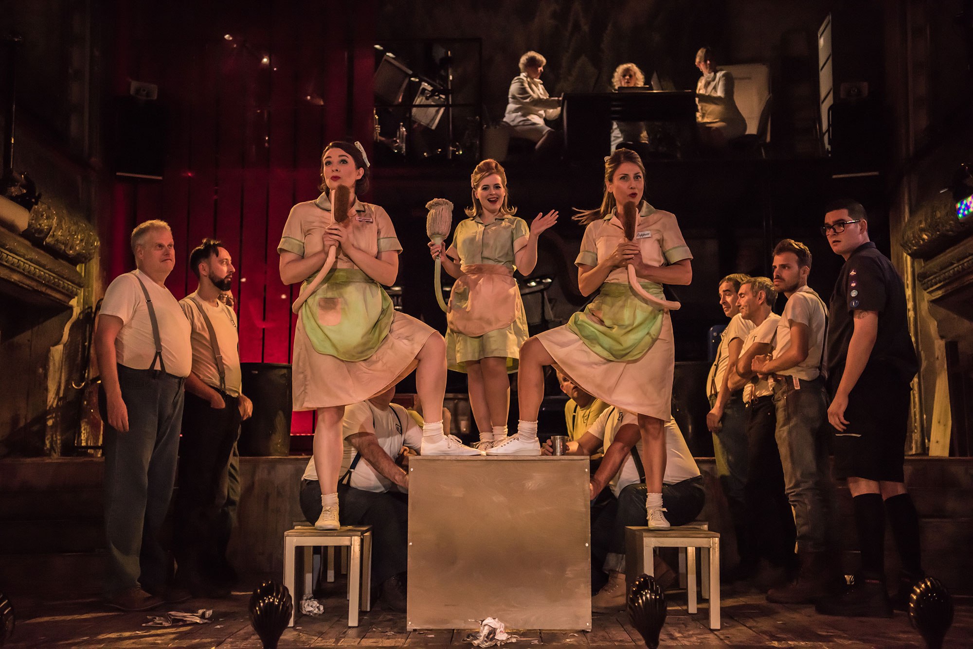ENO Paul Bunyan - Sophie Goldrick Lydia Marchione Fflur Wyn (c) Genevieve Girling