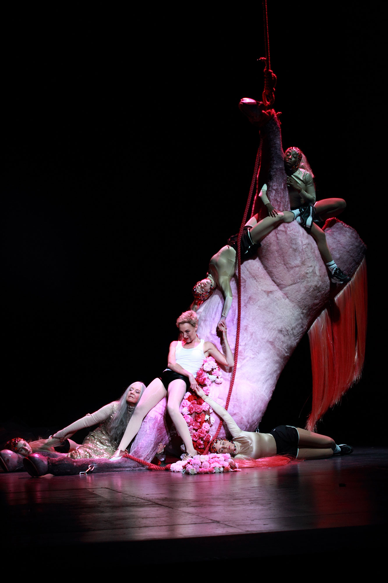 ENO Salome: Susan Bickley Allison Cook and dancers