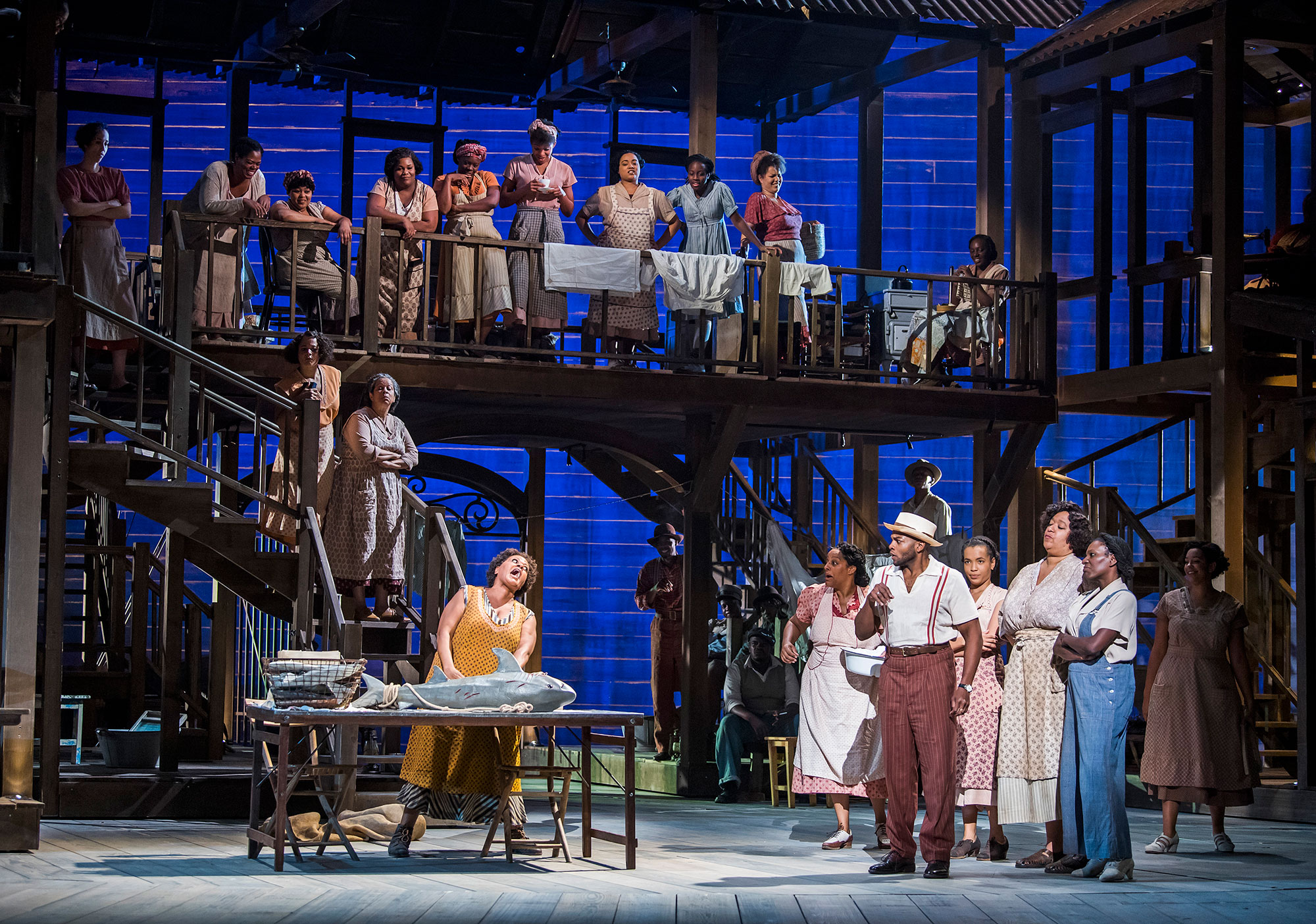 ENO Porgy and Bess: Tichina Vaughn and company (c) Tristram Kenton