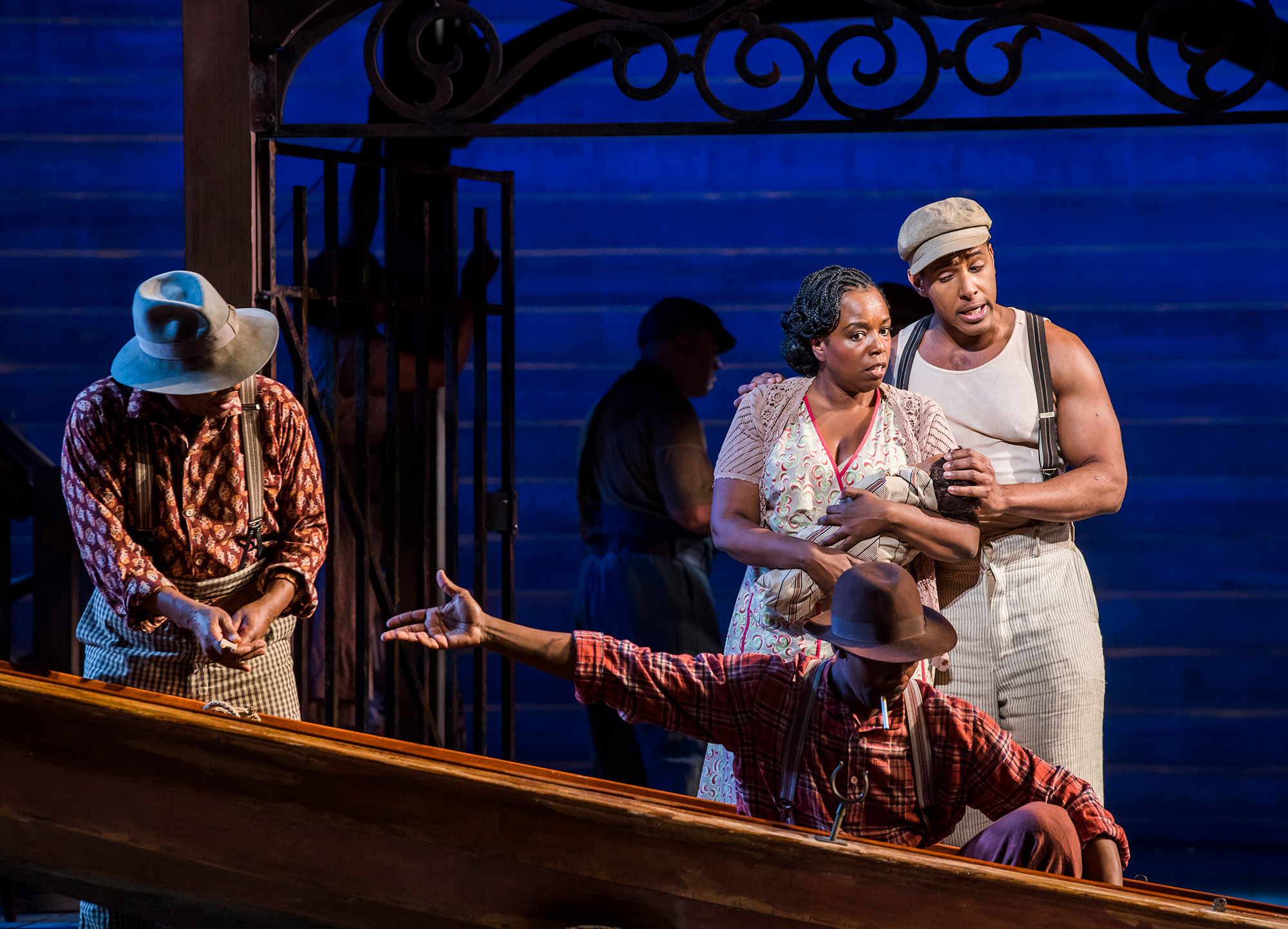Nadine Benjamin as Clara in the 2018/19 season production of The Gershwins' Porgy and Bess (c) Tristram Kenton