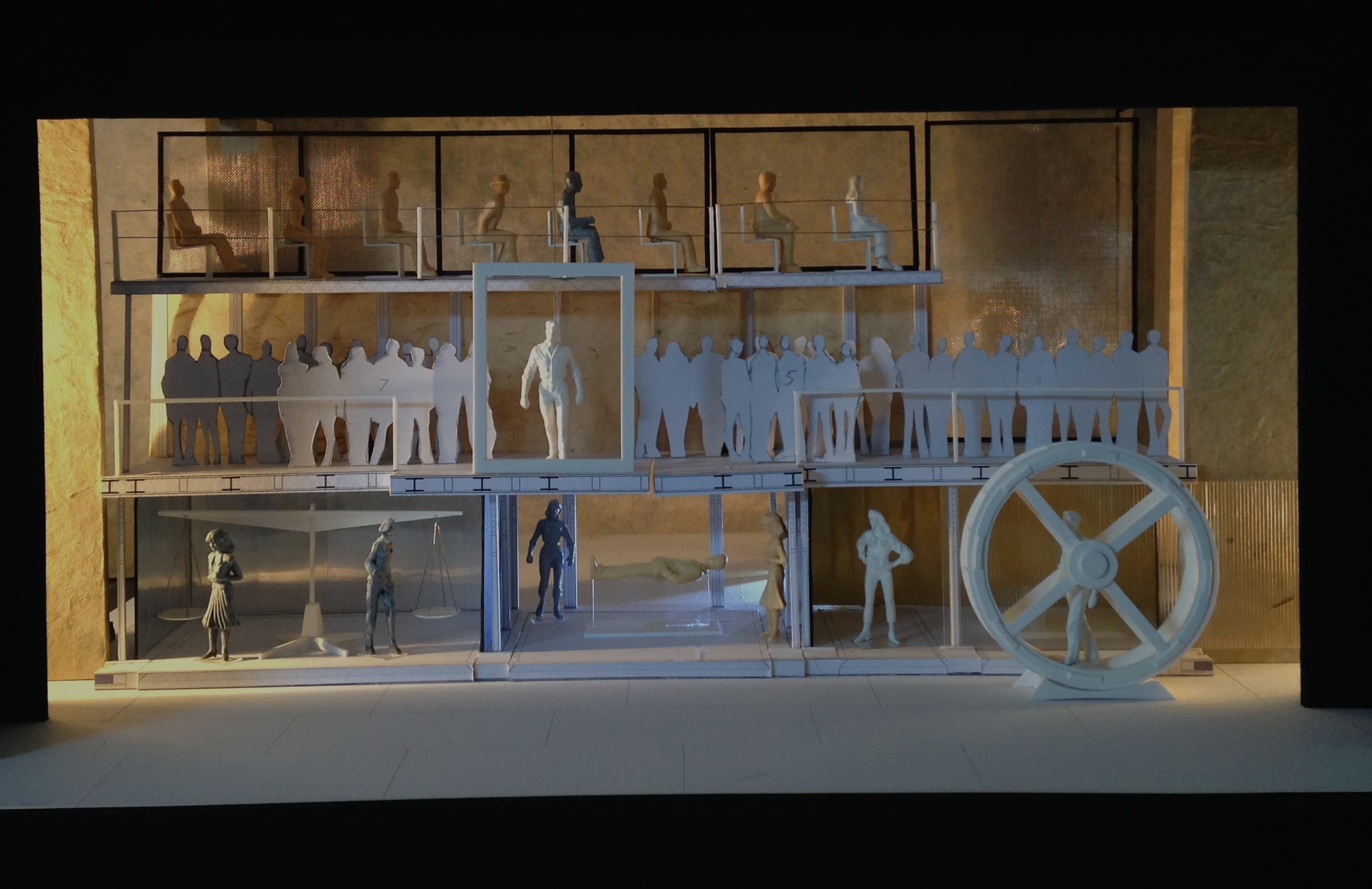 White Card Model Box, Akhnaten