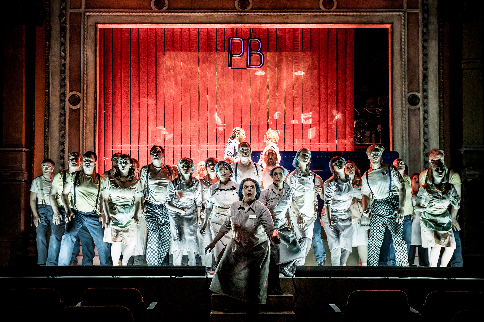 ENO Paul Bunyan at Alexandra Palace: Chorus (c) LLoyd Winters