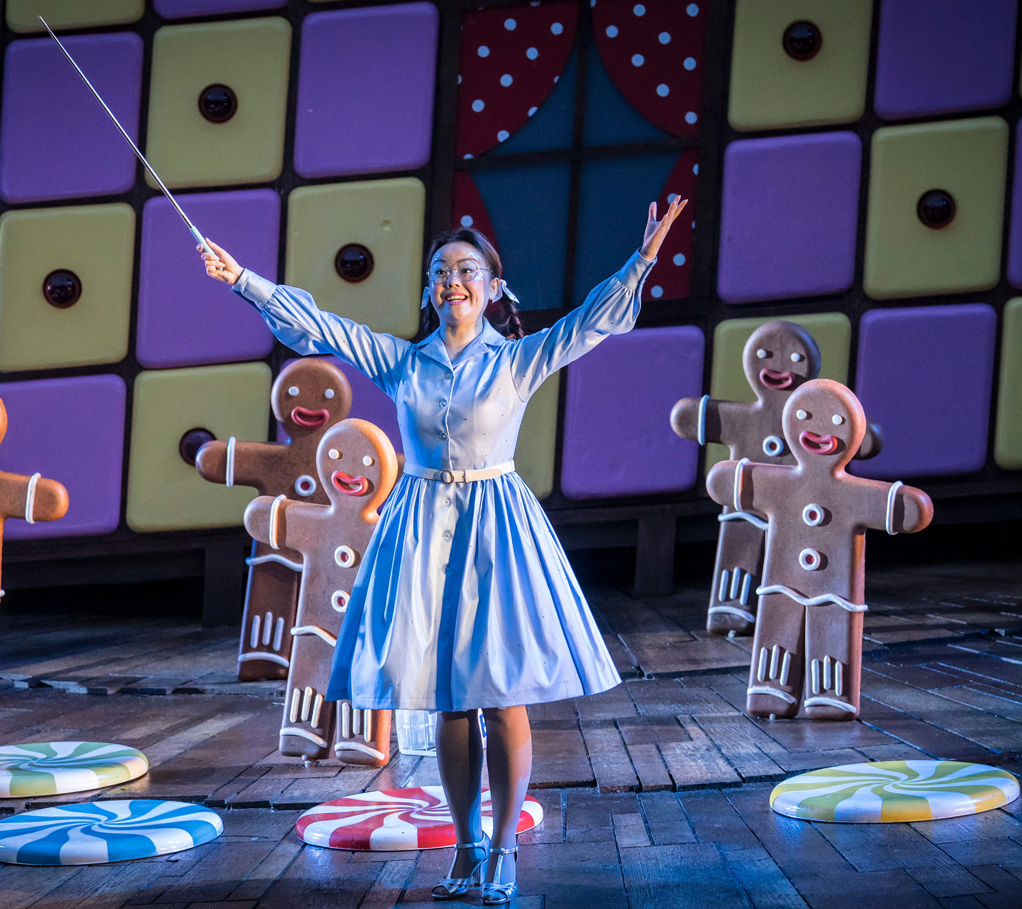 ENO Hansel and Gretel at Regent's Park Open Air Theatre: He Wu as Dew Fairy (c) Johan Persson.