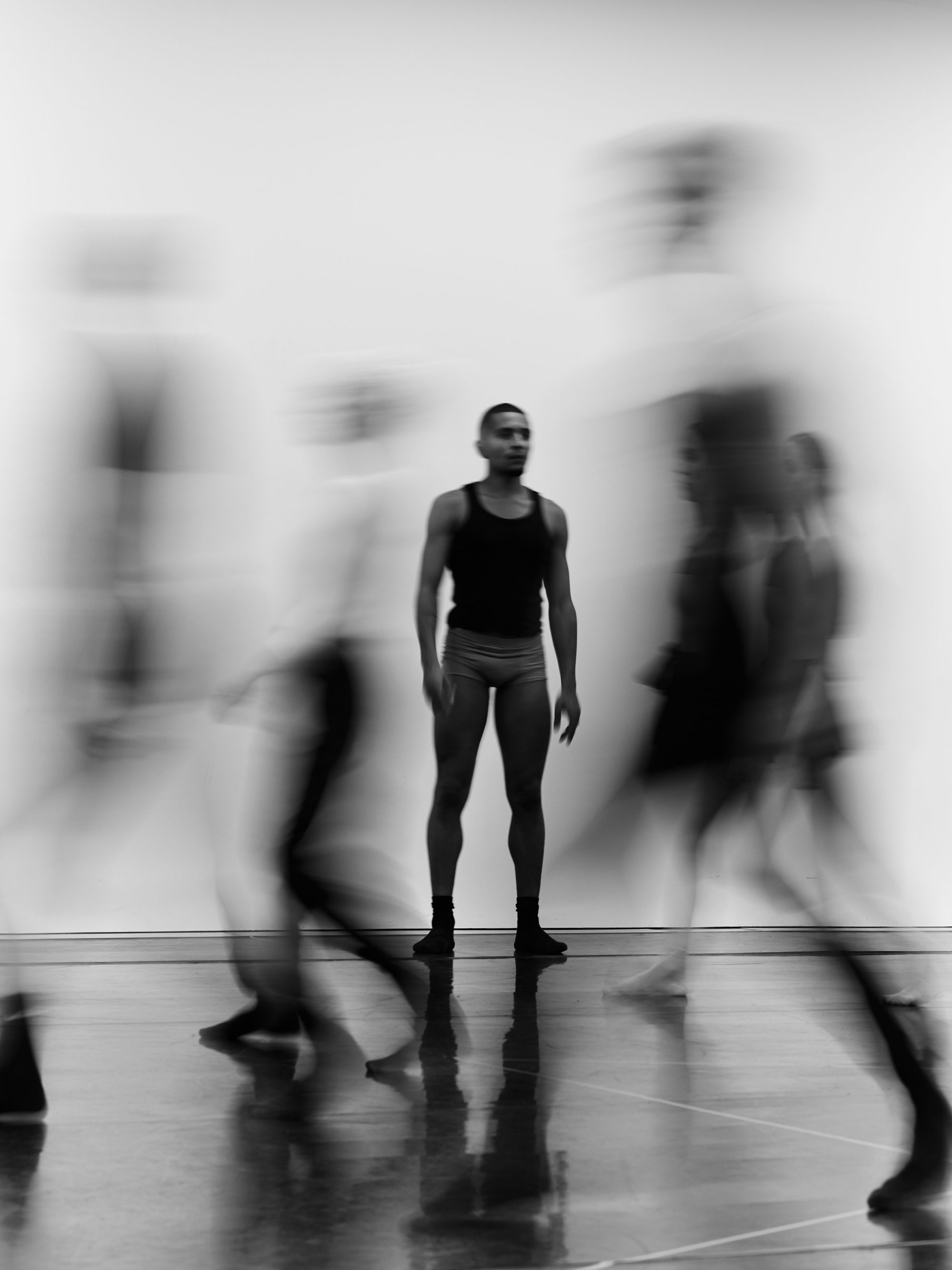 ENO Orpheus and Eurydice - Company Wayne McGregor, Jacob O'Connell (c) George Harvey