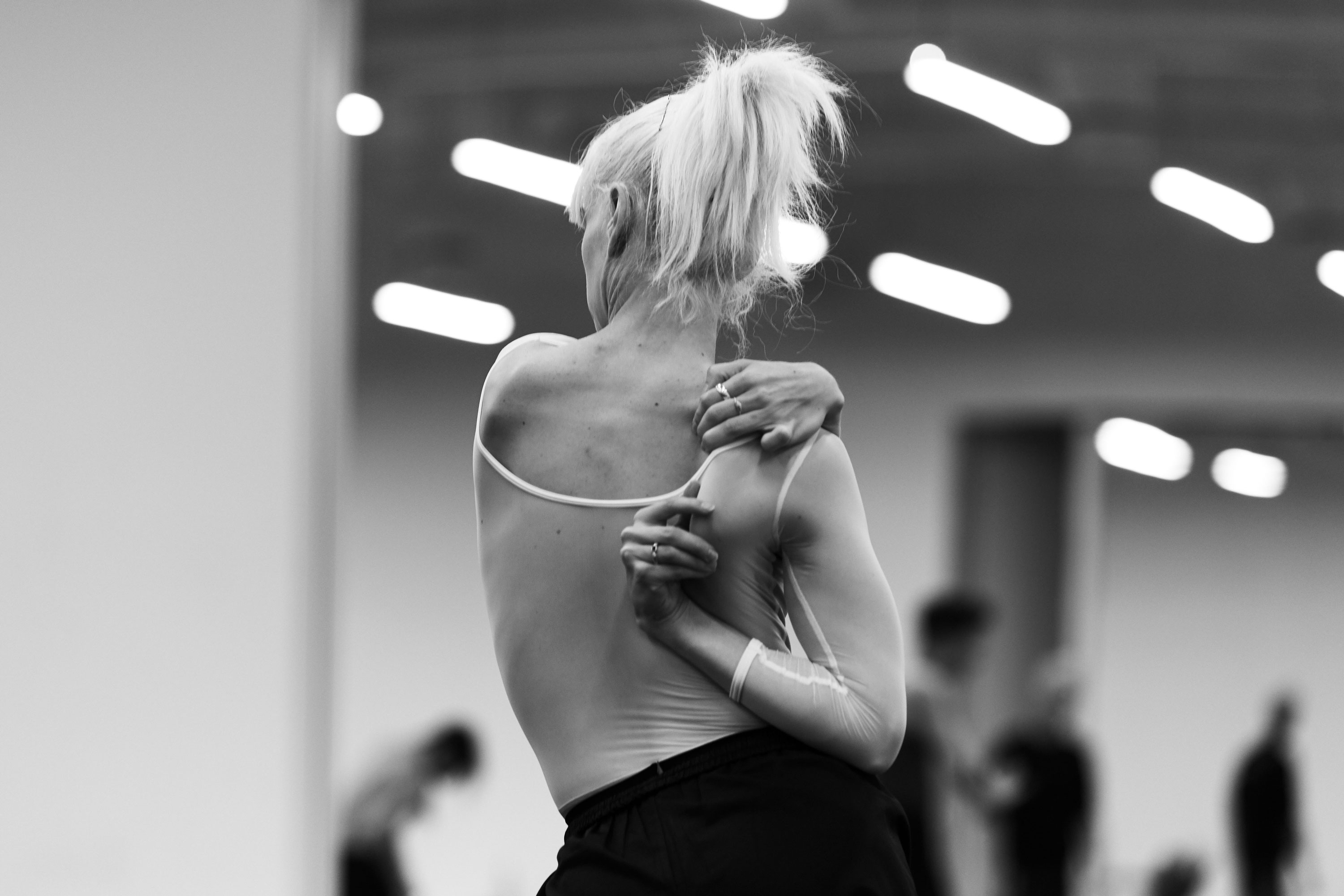 ENO Orpheus and Eurydice - Company Wayne McGregor, Rebecca Bassett-Graham (c) George Harvey