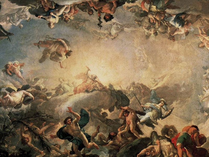 Painting of the Orpeus gods