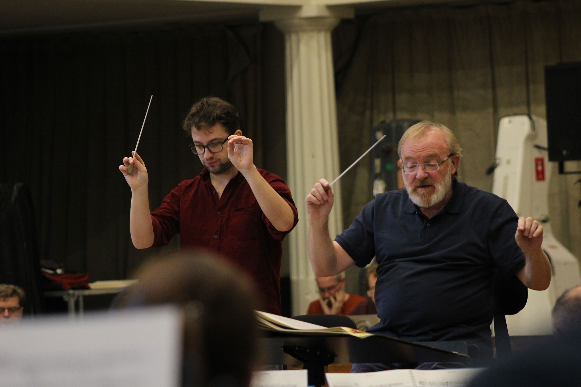 ENO1920 The Mask of Orpheus: Martyn Brabbins and James Henshaw conducting