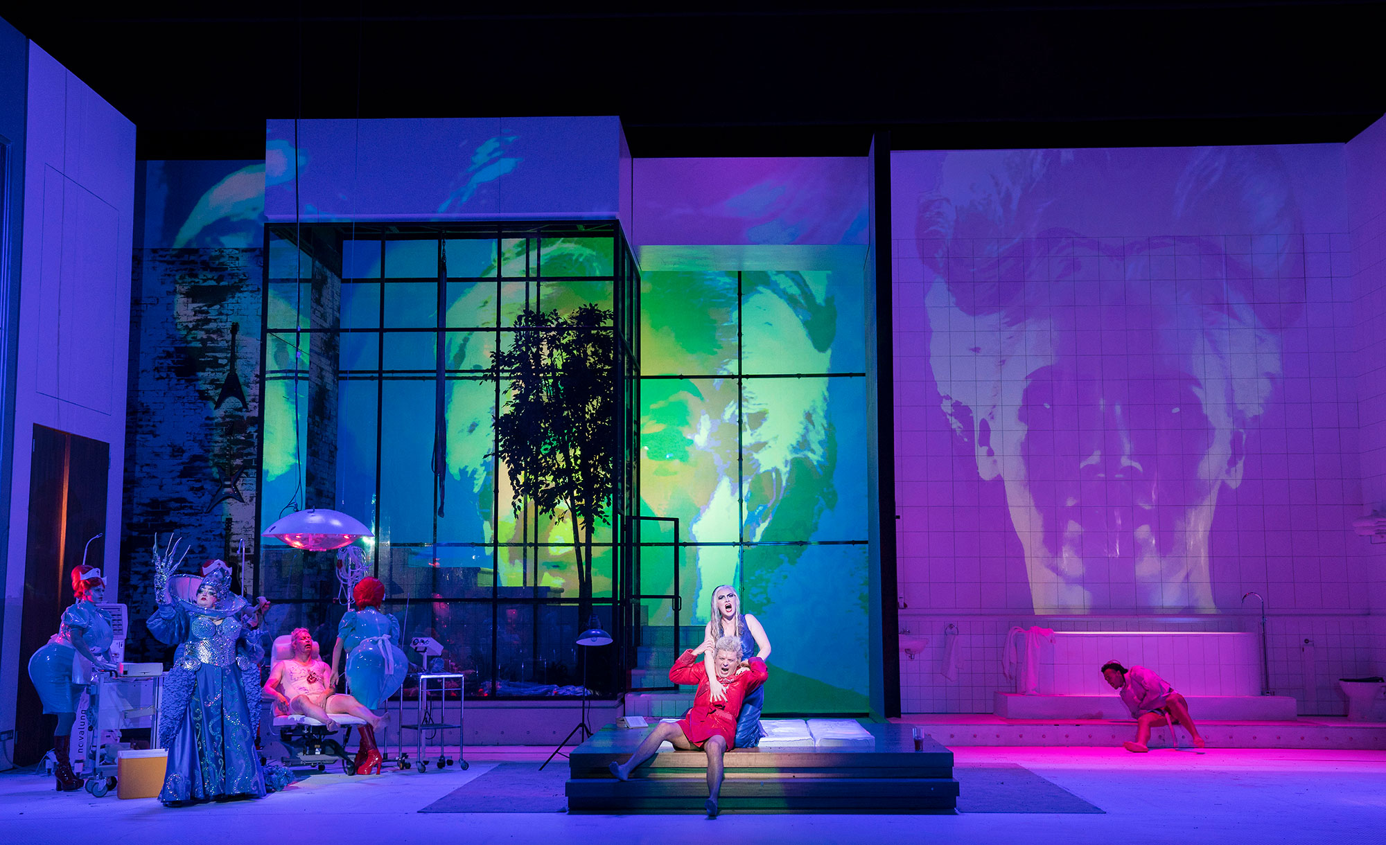 Scene from The Mask of Orpheus