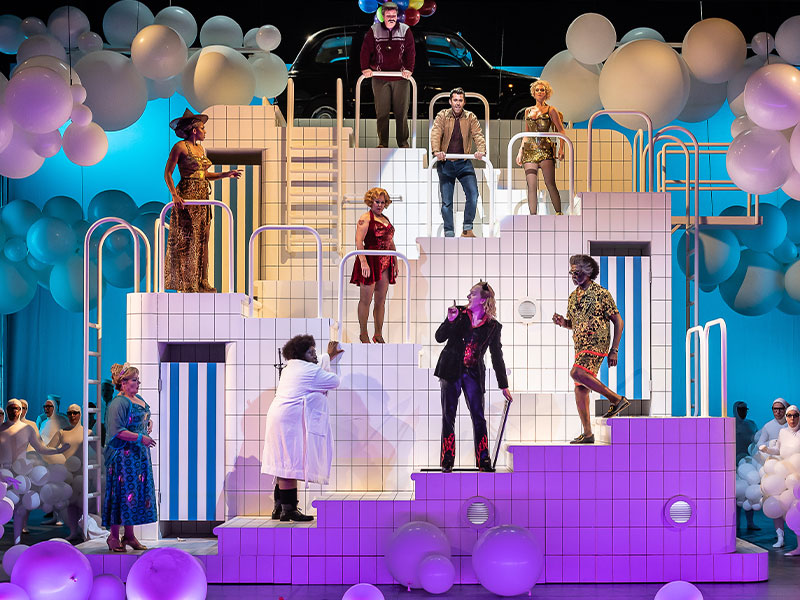 Take a look at the production trailer for Emma Rice’s technicolour staging of Offenbach’s Orpheus in the Underworld.