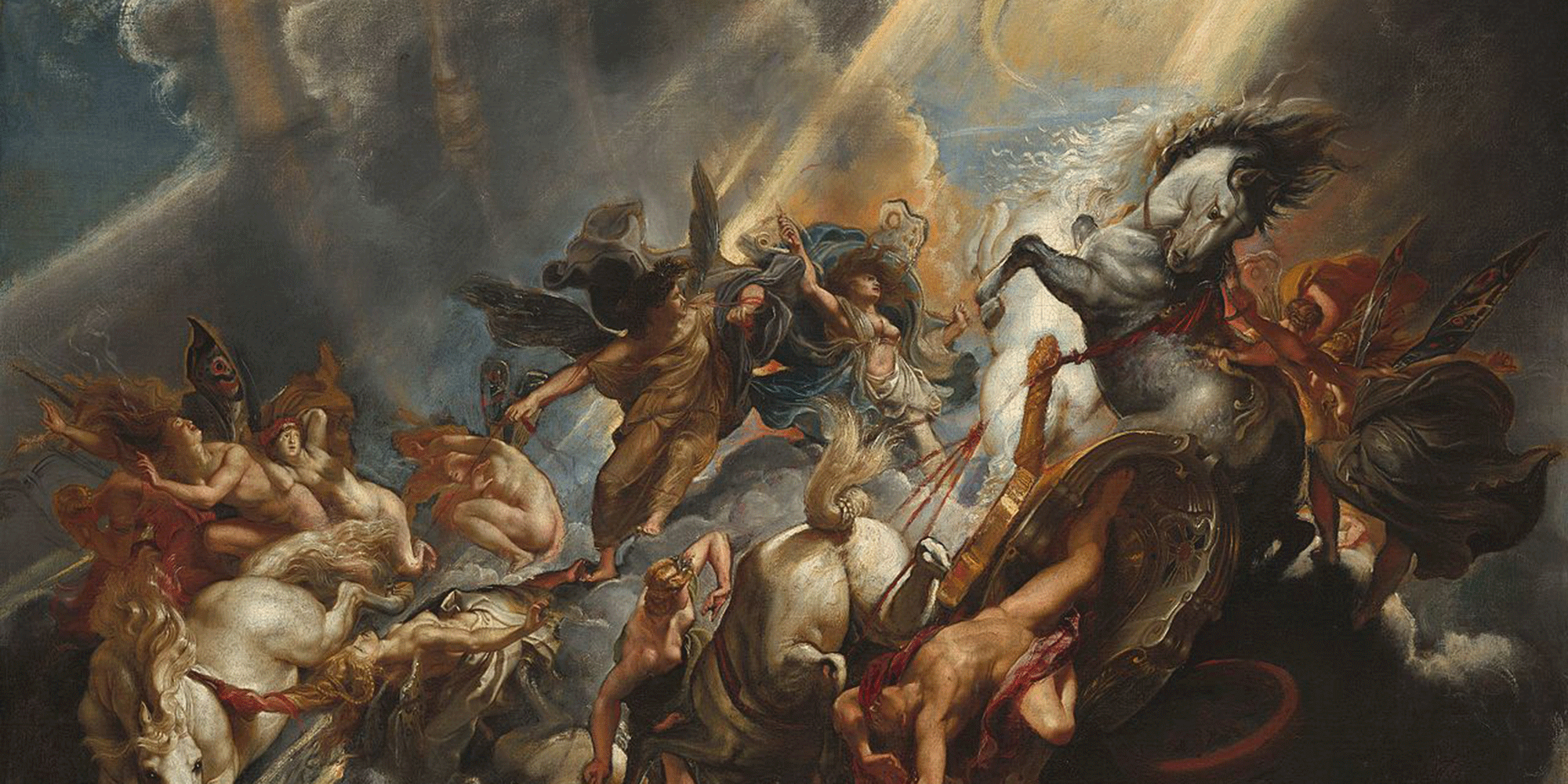 Painting - Ruben - The Fall of Phaeton