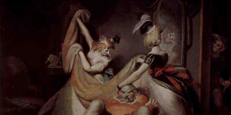 Scene from Falstaff