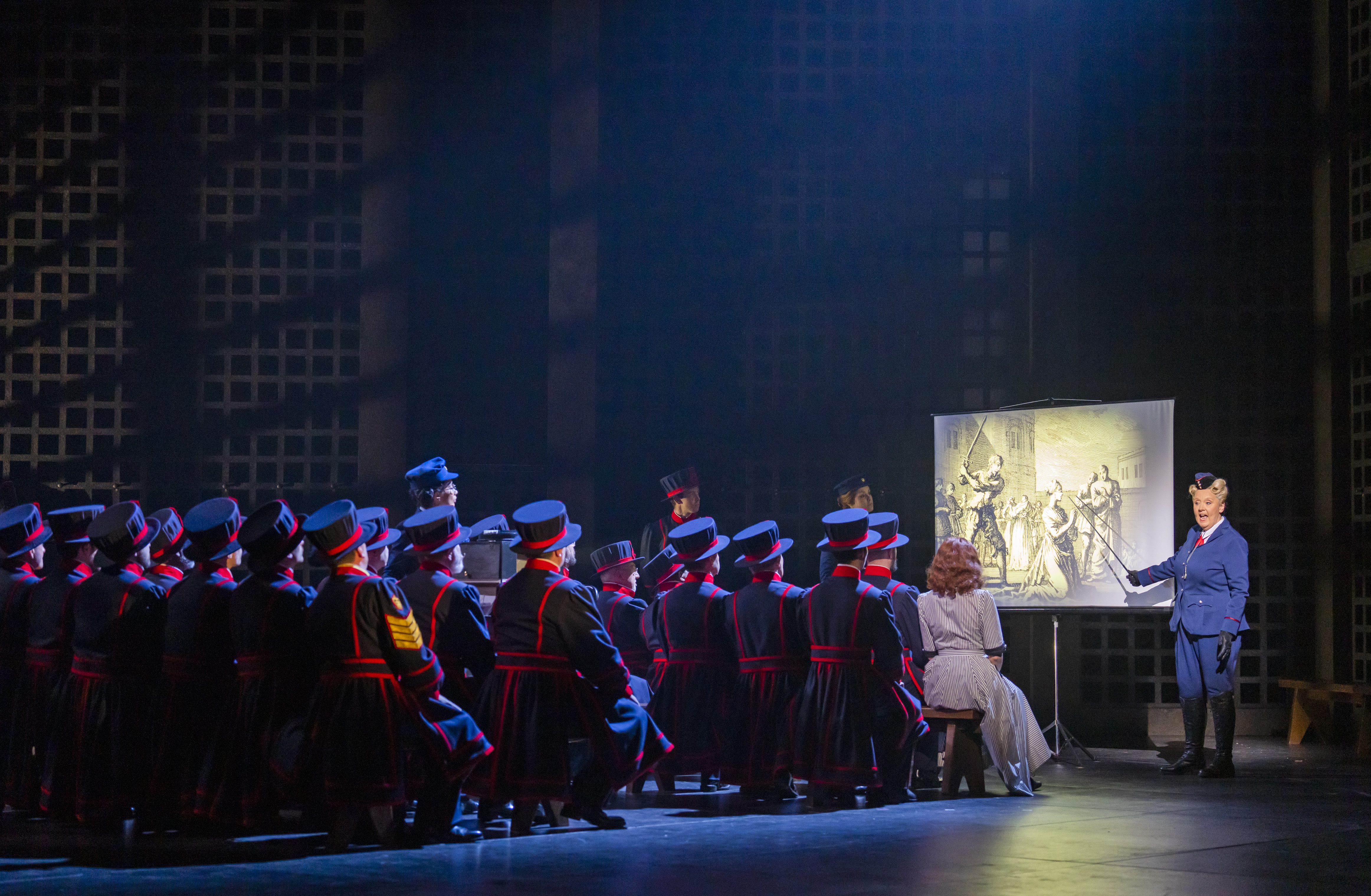 ENO 2022, The Yeomen of the Guard, ensemble © Tristram Kenton