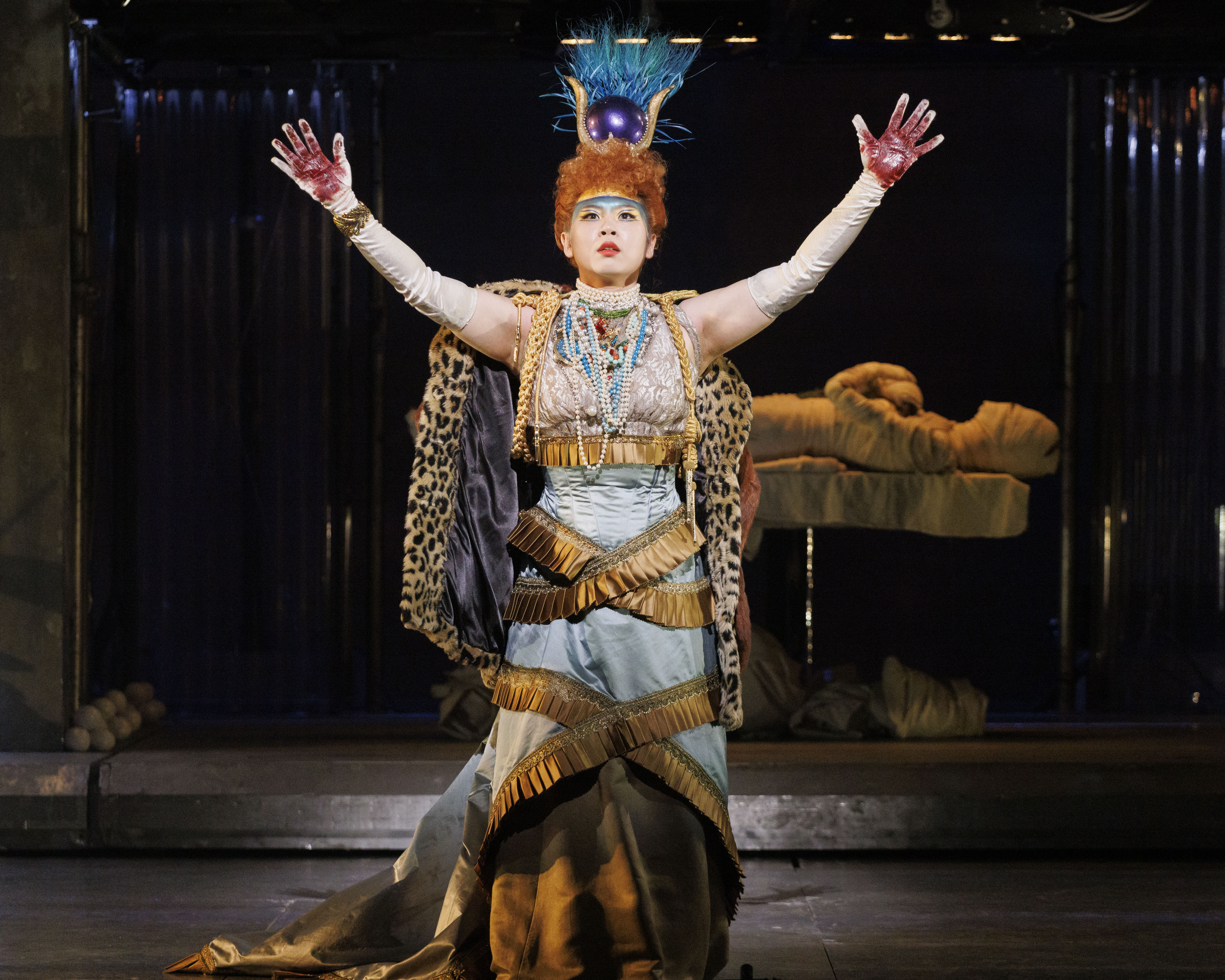 ‘Akhnaten’, opera by Philip Glass produced by Phelim McDermott, returns to the English National Opera (ENO) at the London Coliseum. Pictured: Image shot on 9th March 2023. © Belinda Jiao jiao.bilin@gmail.com 07598931257 https://www.belindajiao.com/about