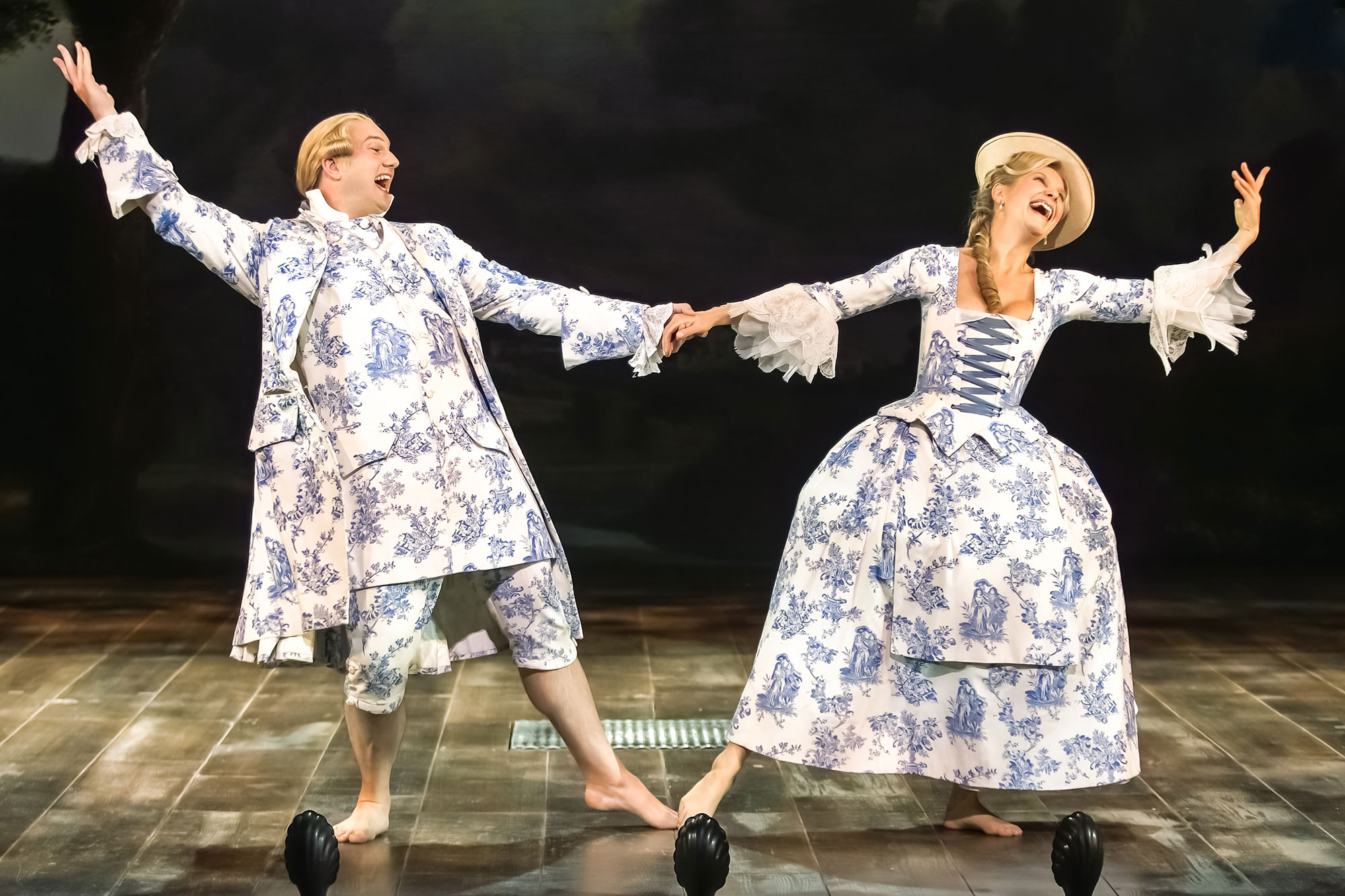Watch Marcus Farnsworth and Ellie Laugharne sing None Shall Part Us Live in ENO's production of Gilbert & Sullivan's Iolanthe