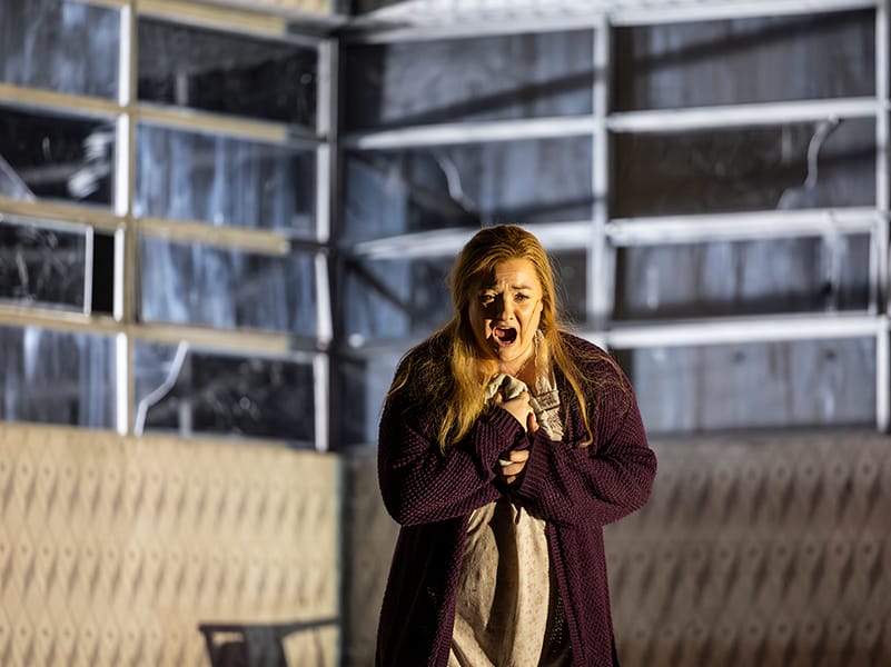 Jennifer Davis, ENO’s Jenufa 2024 © Ellie Kurttz