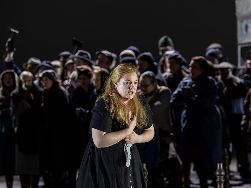 Jennifer Davis, ENO’s Jenufa 2024 © Ellie Kurttz