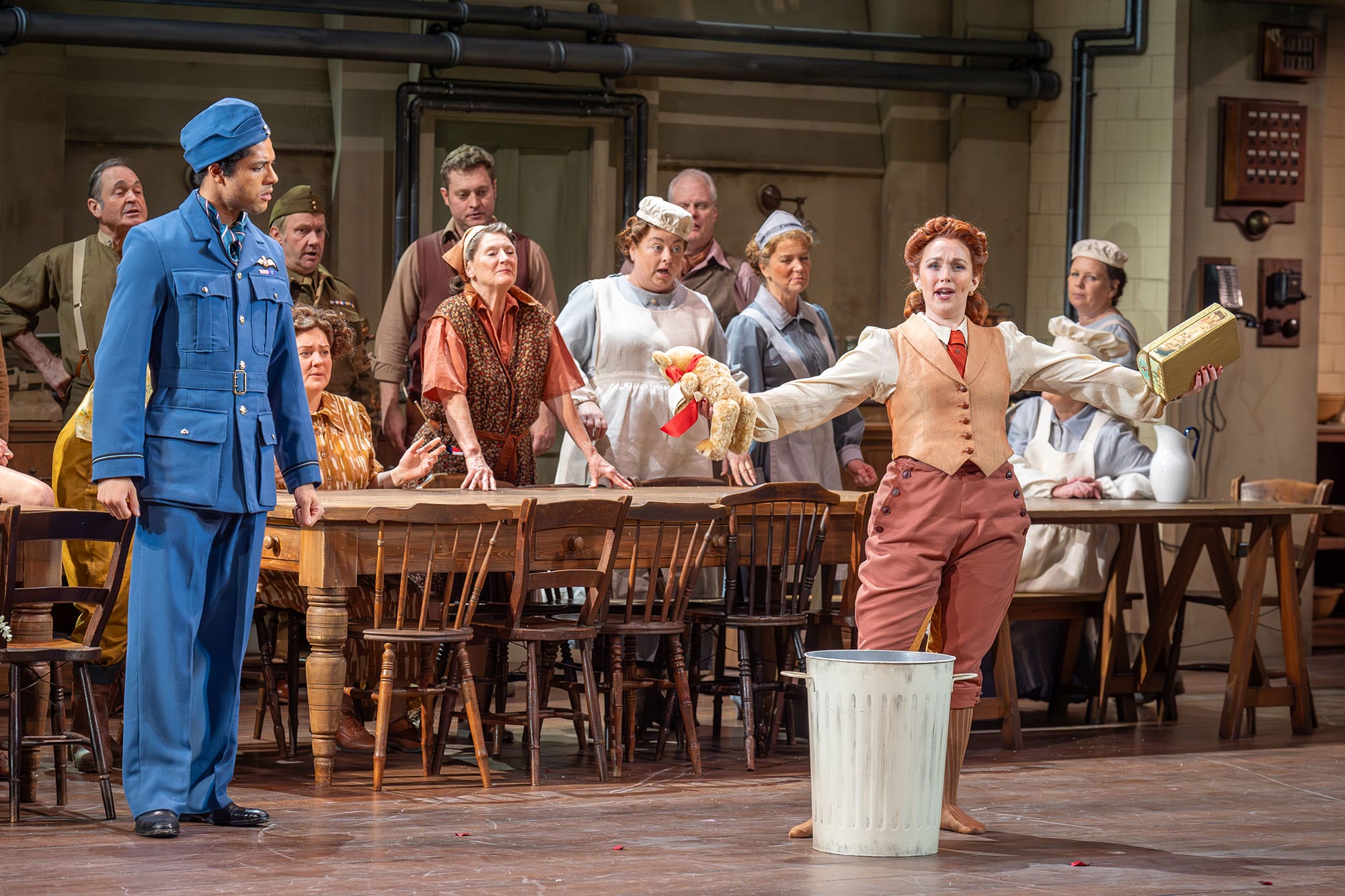 The Cast of ENO’s The Elixir of Love 2024 © Marc Brenner