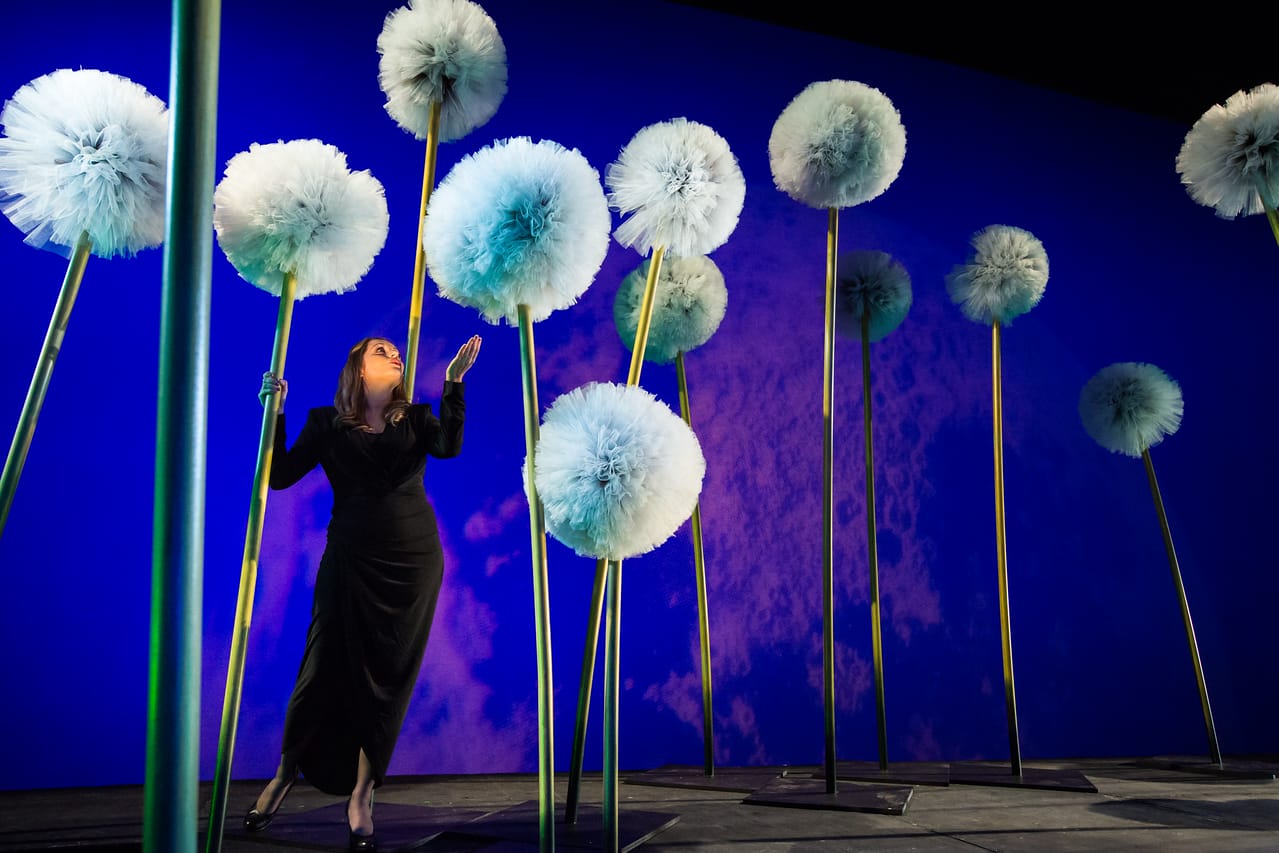 Former Harewood Artist and Soprano Soraya Mafi singing lullabies for ENO Breathe, ENO’s award winning creative health programme, for people recovering from Covid-19.