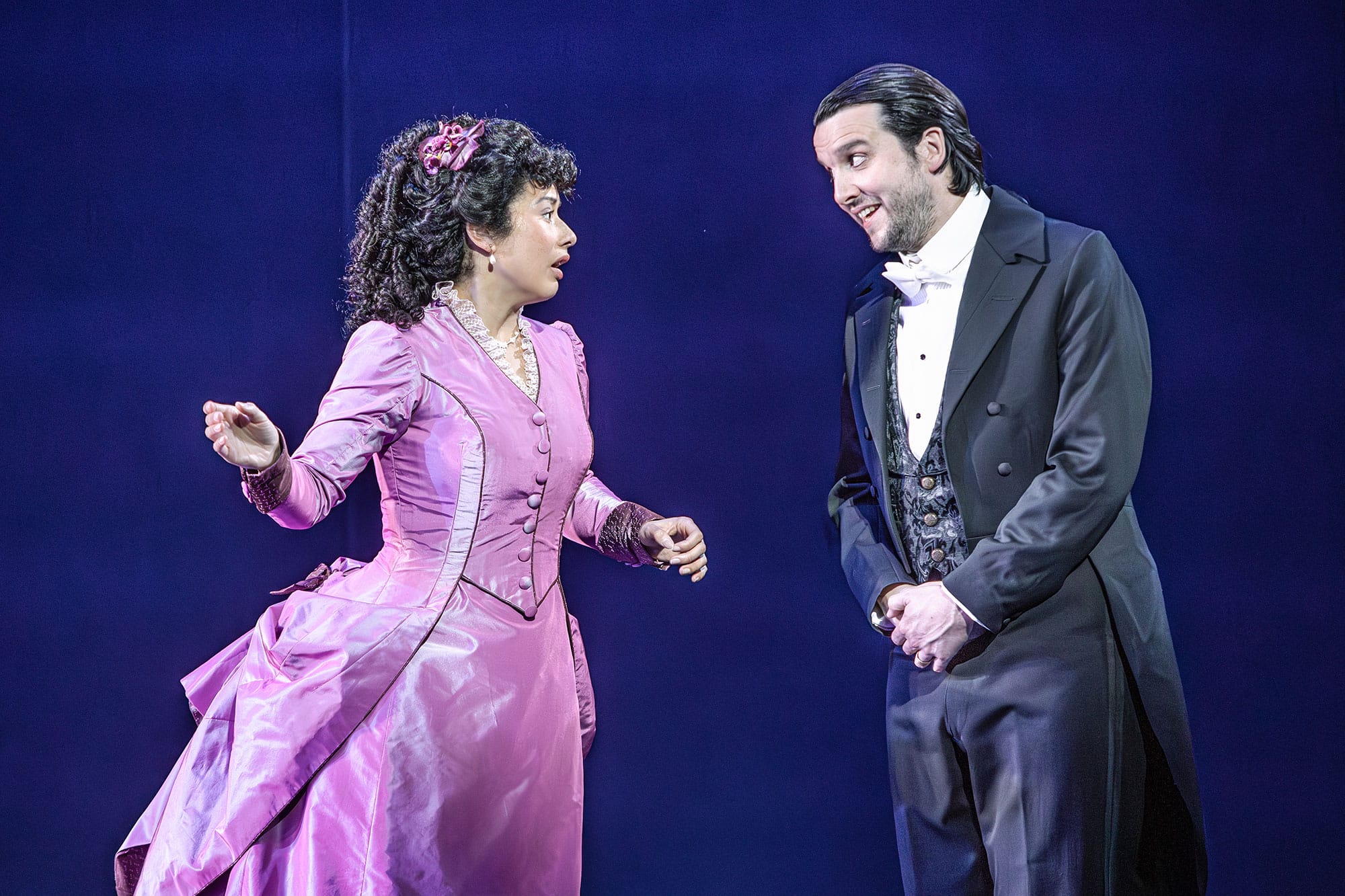 Isabelle Peters, William Morgan, ENO’s The Pirates of Penzance 2024 © Craig Fuller