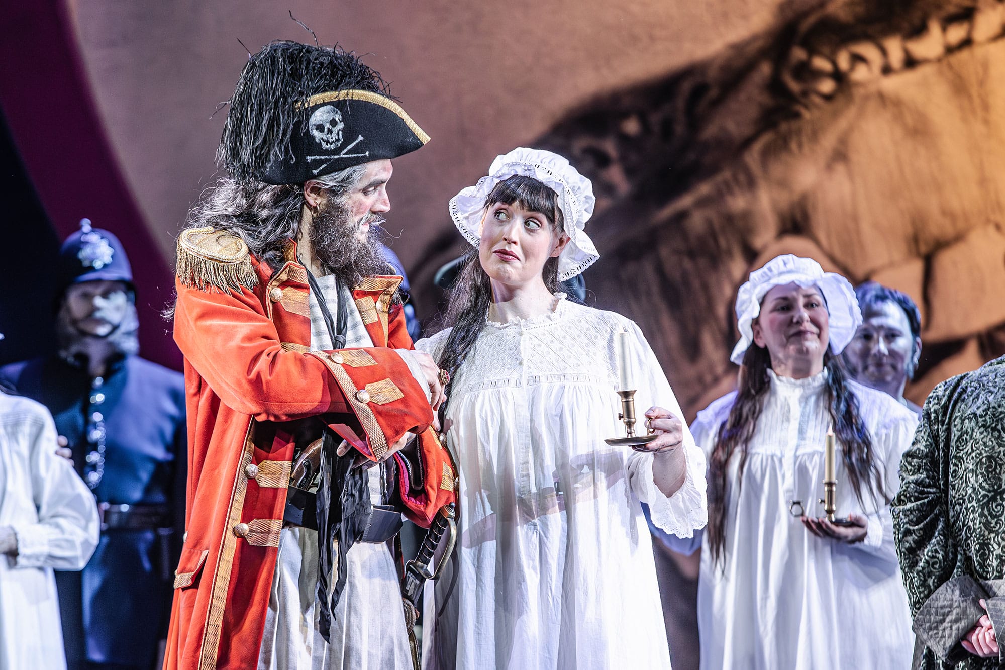 John Savournin and Bethan Langford in ENO’s-The Pirates of Penzance 2024