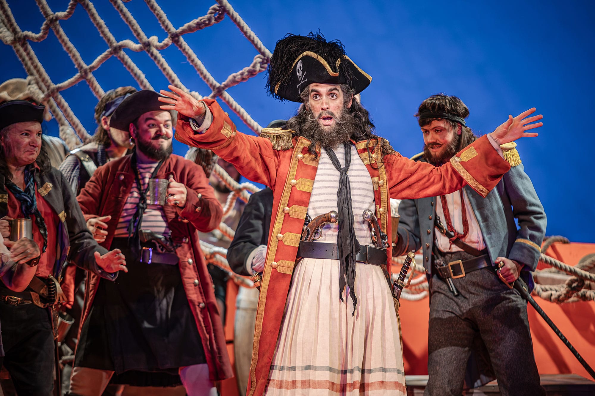 John Savournin, ENO’s The Pirates of Penzance 2024 © Craig Fuller
