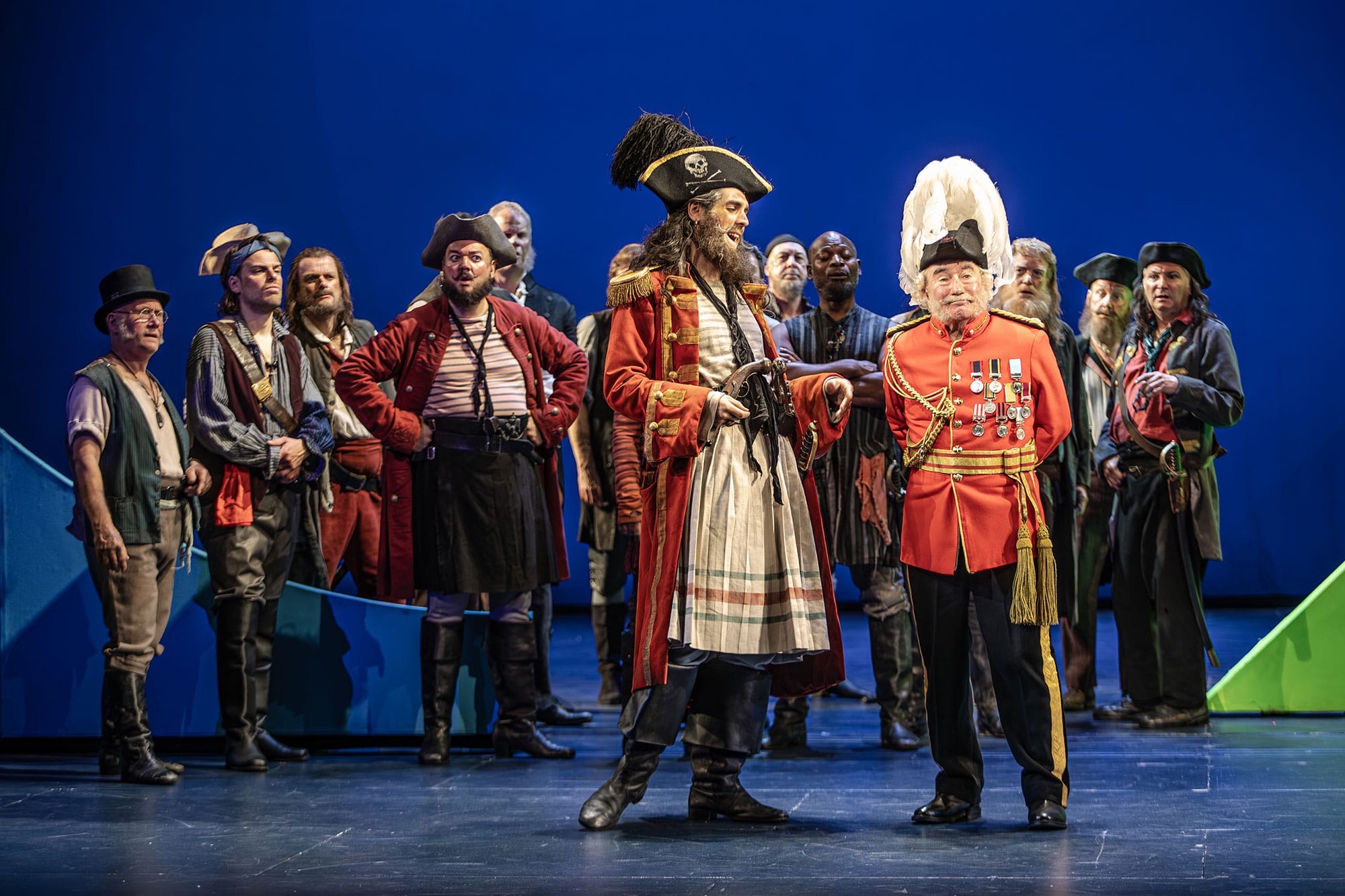 John Savournin, Richard Suart, ENO’s The Pirates of Penzance 2024 © Craig Fuller