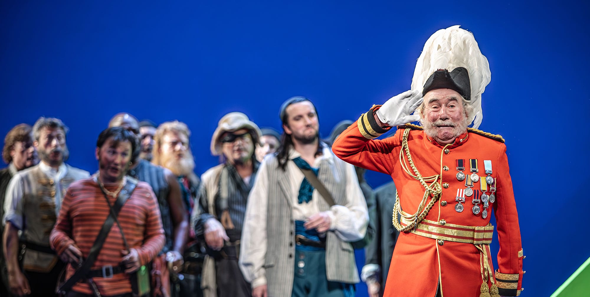 Richard Suart, ENO’s The Pirates of Penzance 2024 © Craig Fuller