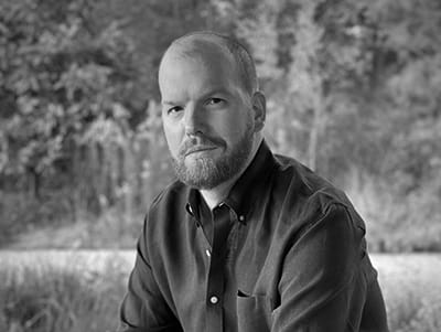 Black and white headshot of David Shipley.