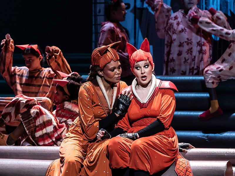 Watch the trailer for ENO's production of The Cunning Little Vixen