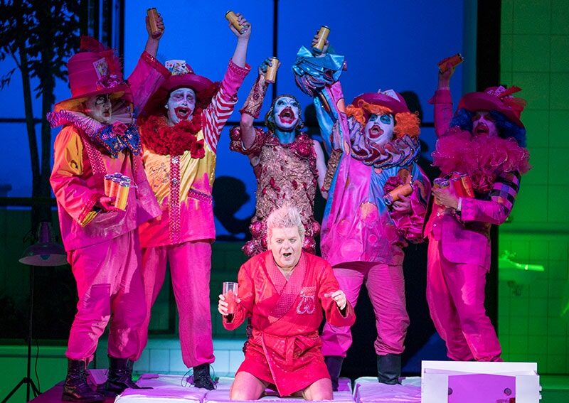 Take a look at this production trailer for English National Opera’s 2019 production of Harrison Birtwistle’s The Mask of Orpheus, featuring artistic direction by Daniel Kramer, music direction by Martyn Brabbins and costume design by Daniel Lismore.