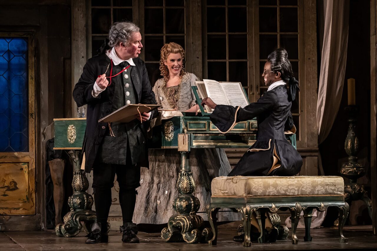 Scene from the Barber of Seville with Simon Bailey